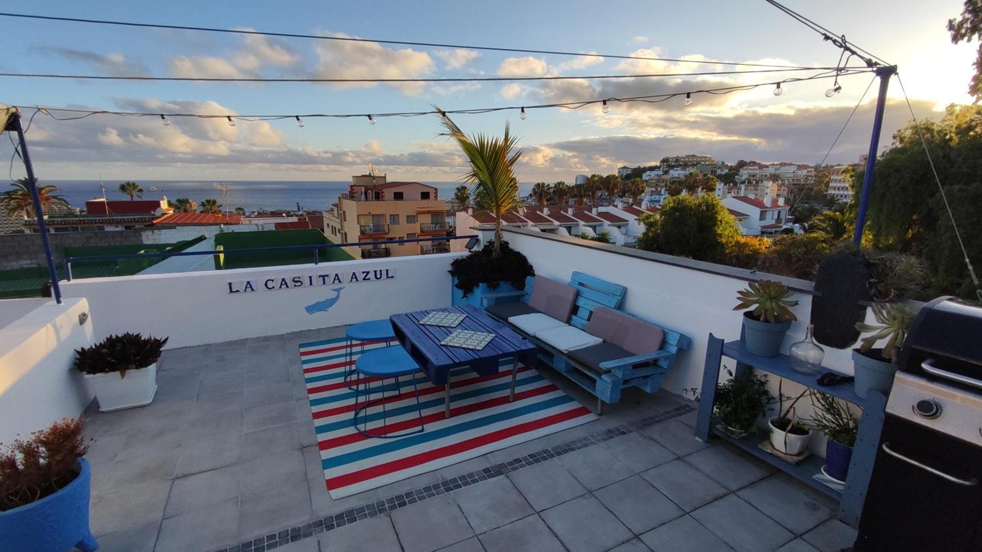 Roof Cabin De La Casita Azul 拉克鲁斯 外观 照片